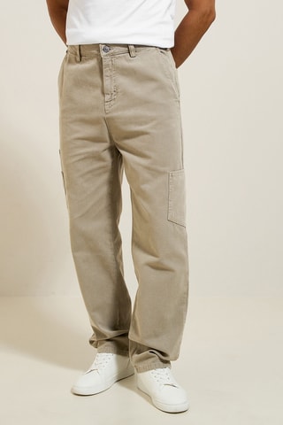 Pantalon large - Vert