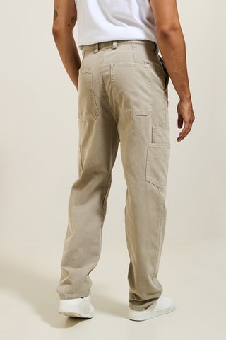 Pantalon large - Vert