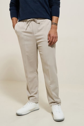 Pantalon relaxed - Beige