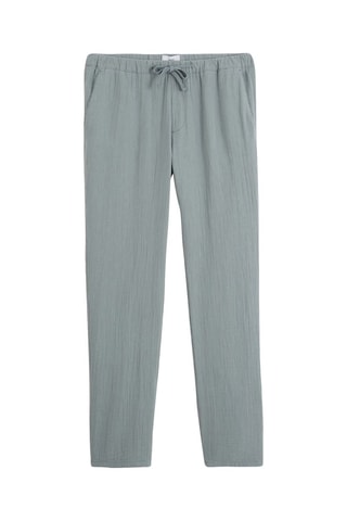 Pantalon large - Turquoise