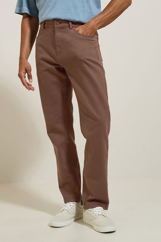 Pantalon regular - Violet