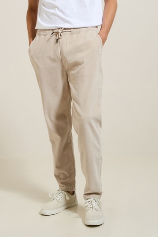 Pantalon en velours - Beige