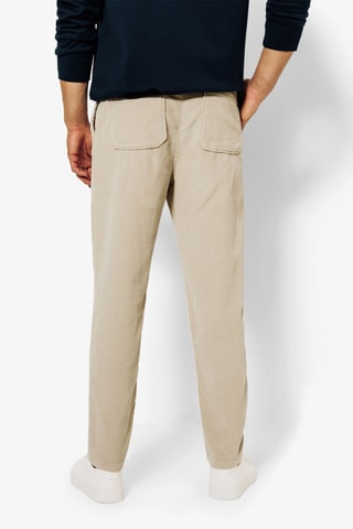 Pantalon en velours - Beige