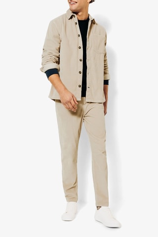 Pantalon en velours - Beige