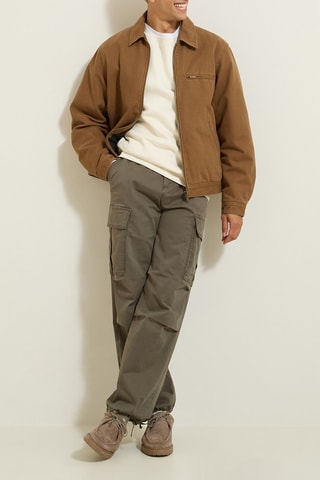 Pantalon cargo - Vert