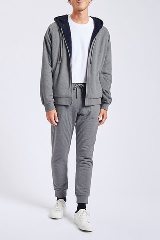 Pantalon de pyjama - Gris foncé chiné