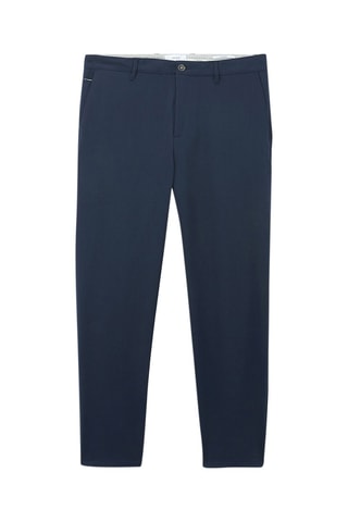 Pantalon droit 7/8 - Bleu foncé
