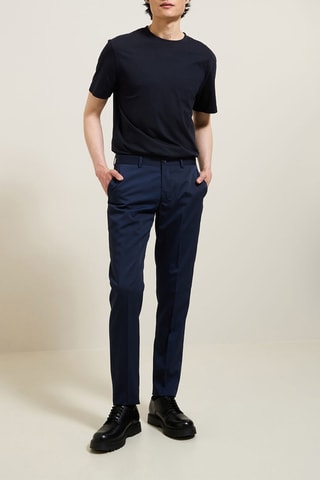 Pantalon slim - Bleu foncé
