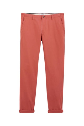 Pantalon chino slim - Framboise  - Longueur 34