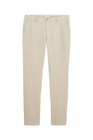 Pantalon droit en lin - Ecru