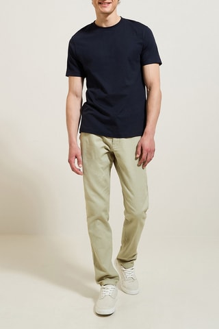 Pantalon slim - Vert clair