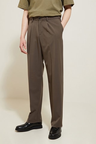 Pantalon large - Kaki