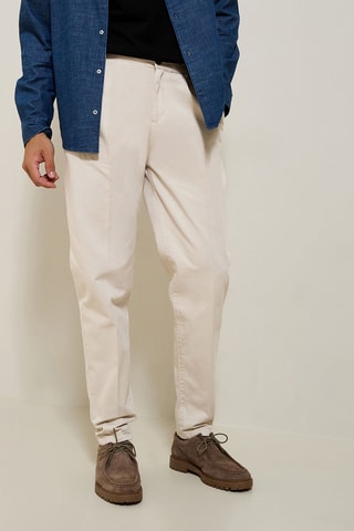 Pantalon relaxed - Ecru