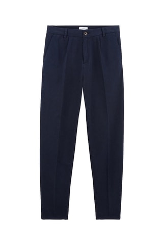 Pantalon relaxed - Bleu marine
