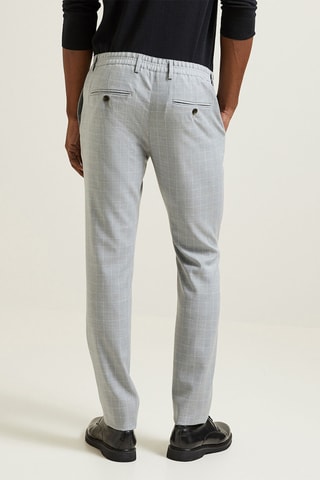 Pantalon slim - Gris clair