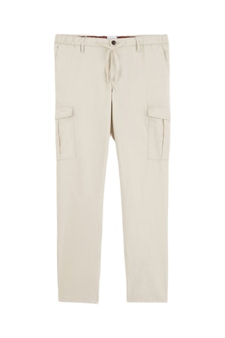 Pantalon cargo straight - Ecru