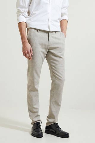 Pantalon slim - Beige