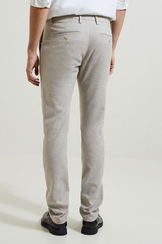 Pantalon slim - Beige