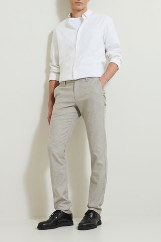 Pantalon slim - Beige