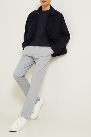 Pantalon slim - Gris