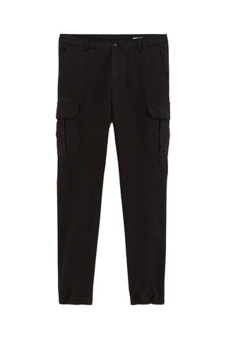 Pantalon cargo slim - Noir