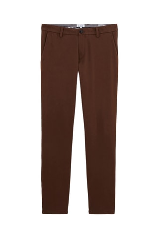Pantalon chino slim - Marron