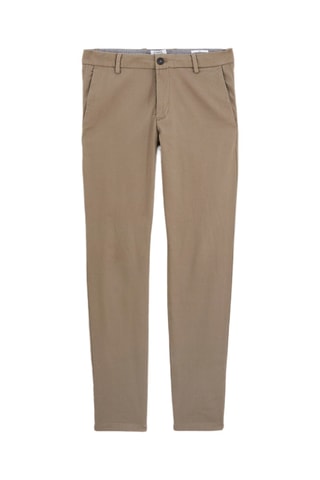 Pantalon chino slim - Marron