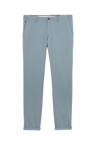 Pantalon chino slim - Bleu - Longueur 34
