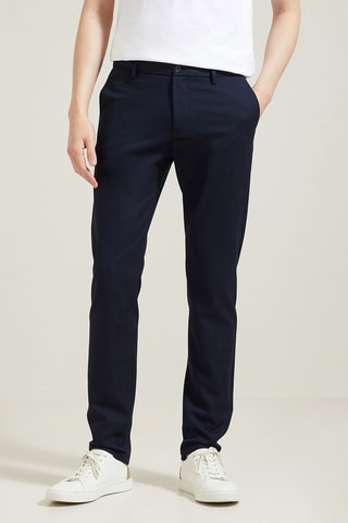 Pantalon chino slim - Bleu