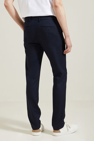 Pantalon chino slim - Bleu