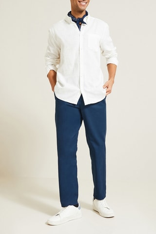 Pantalon chino - Bleu