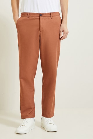 Pantalon chino - Camel