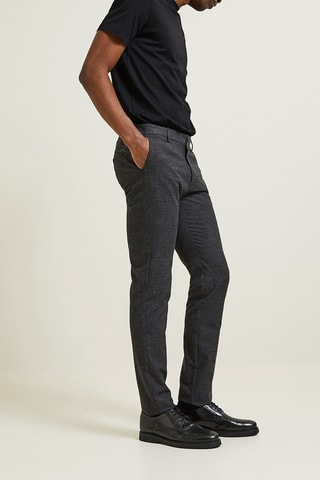 Pantalon chino slim - Anthracite