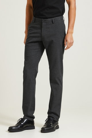 Pantalon chino slim - Anthracite