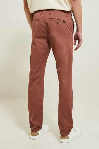 Pantalon chino slim - Rose - Longueur 34
