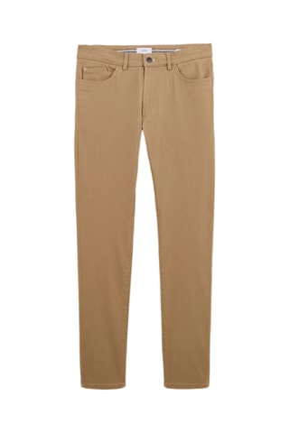 Pantalon slim - Beige