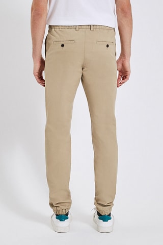 Pantalon chino slim - Beige