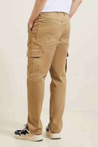 Pantalon cargo - Beige