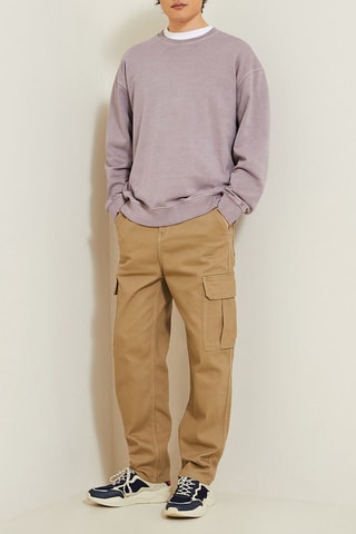 Pantalon cargo - Beige