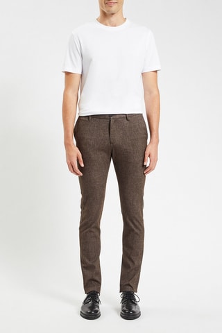 Pantalon chino slim - Gris