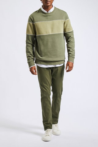 Pantalon slim - Kaki