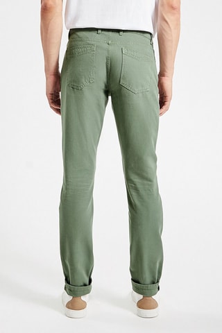 Pantalon slim - Vert