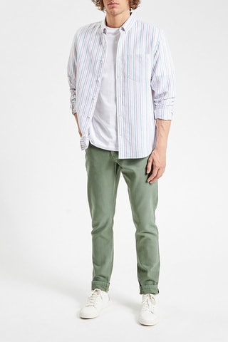 Pantalon slim - Vert