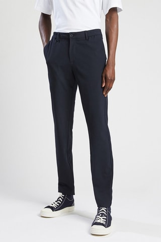 Pantalon slim - Bleu nuit