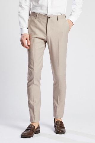 Pantalon slim - Beige