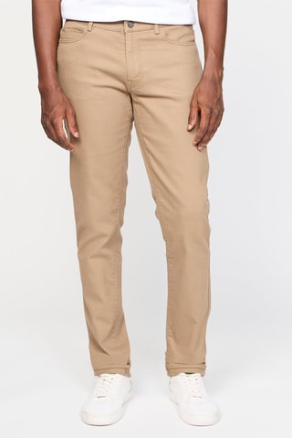Pantalon slim - Beige