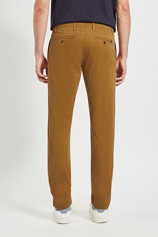 Pantalon slim - Moutarde - Longueur 34