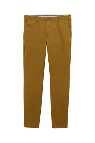 Pantalon slim - Moutarde - Longueur 34