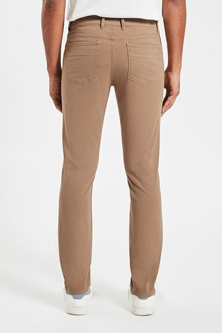 Pantalon slim - Beige
