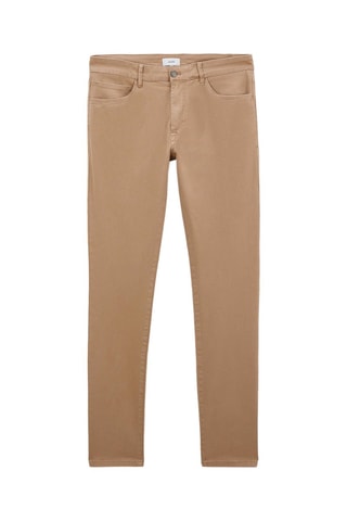Pantalon slim - Beige